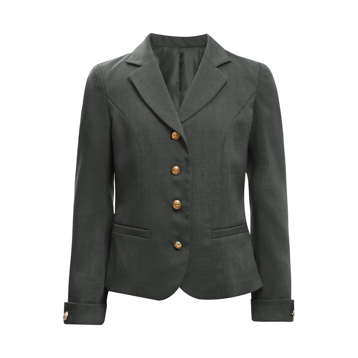 Blazer Jacket for Kids Girls Long Sleeve Solid Lapel Formal Suit Coat School Uniform Dress Tops with Pocket Jacket Outerwear