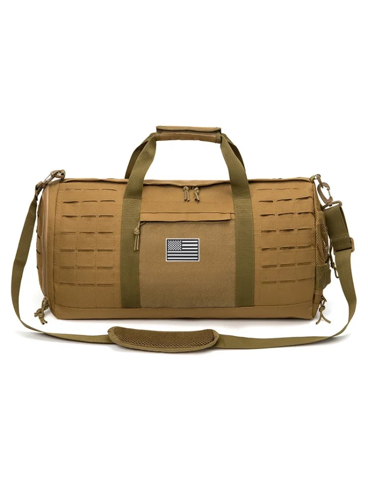 40L Sport Gym Bag Tactical Travel Duffle Bag For Men Fitness Training Bag With Shoe Basketball Outdoor Weekender Bags