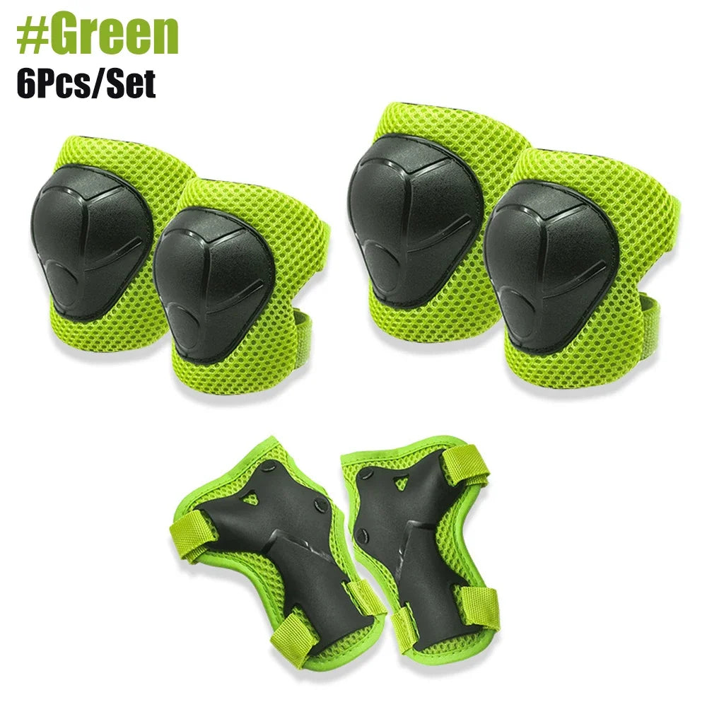 Kids Knee Pads and Elbow Pads Guards Protective Gear Set Safety Gear for Roller Skates Cycling Bike Skateboard Sports
