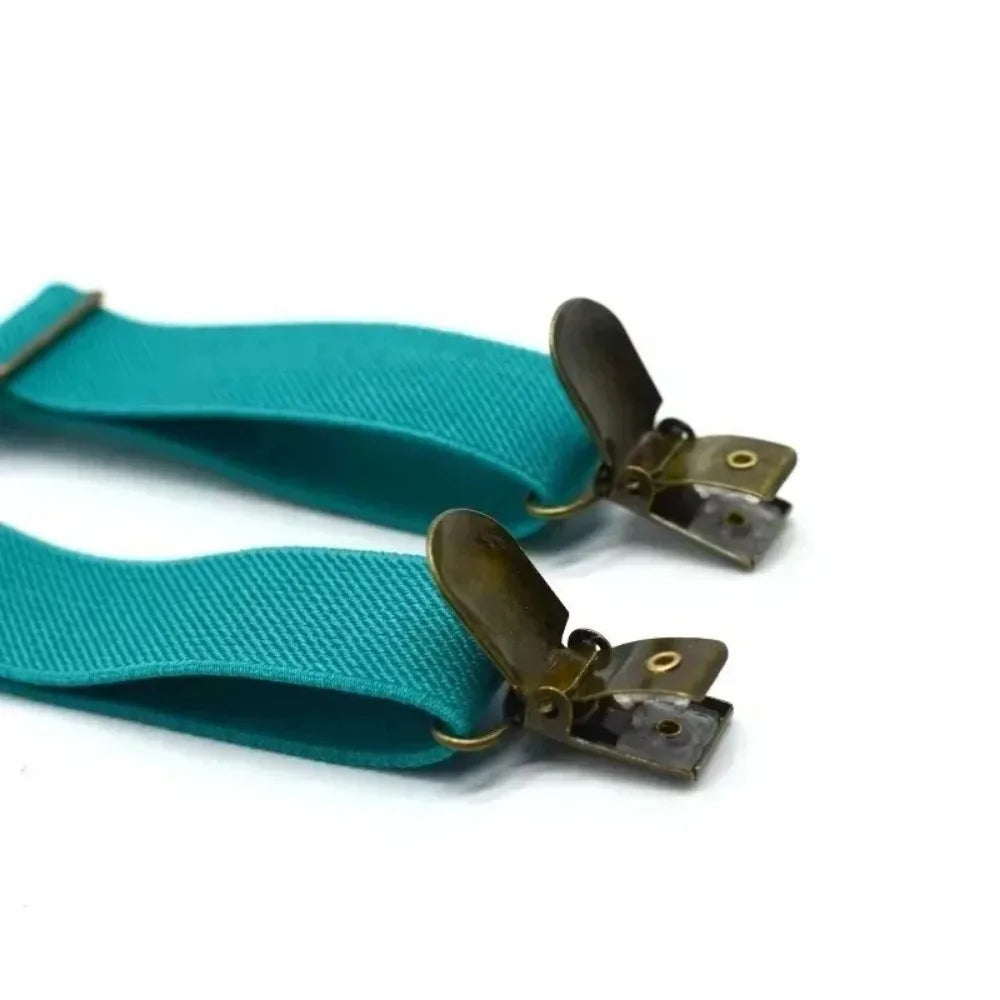 Kids Adjustable Elastic Suspenders Braces for Boys Girls Children Wedding Party Fashion Accessories Black