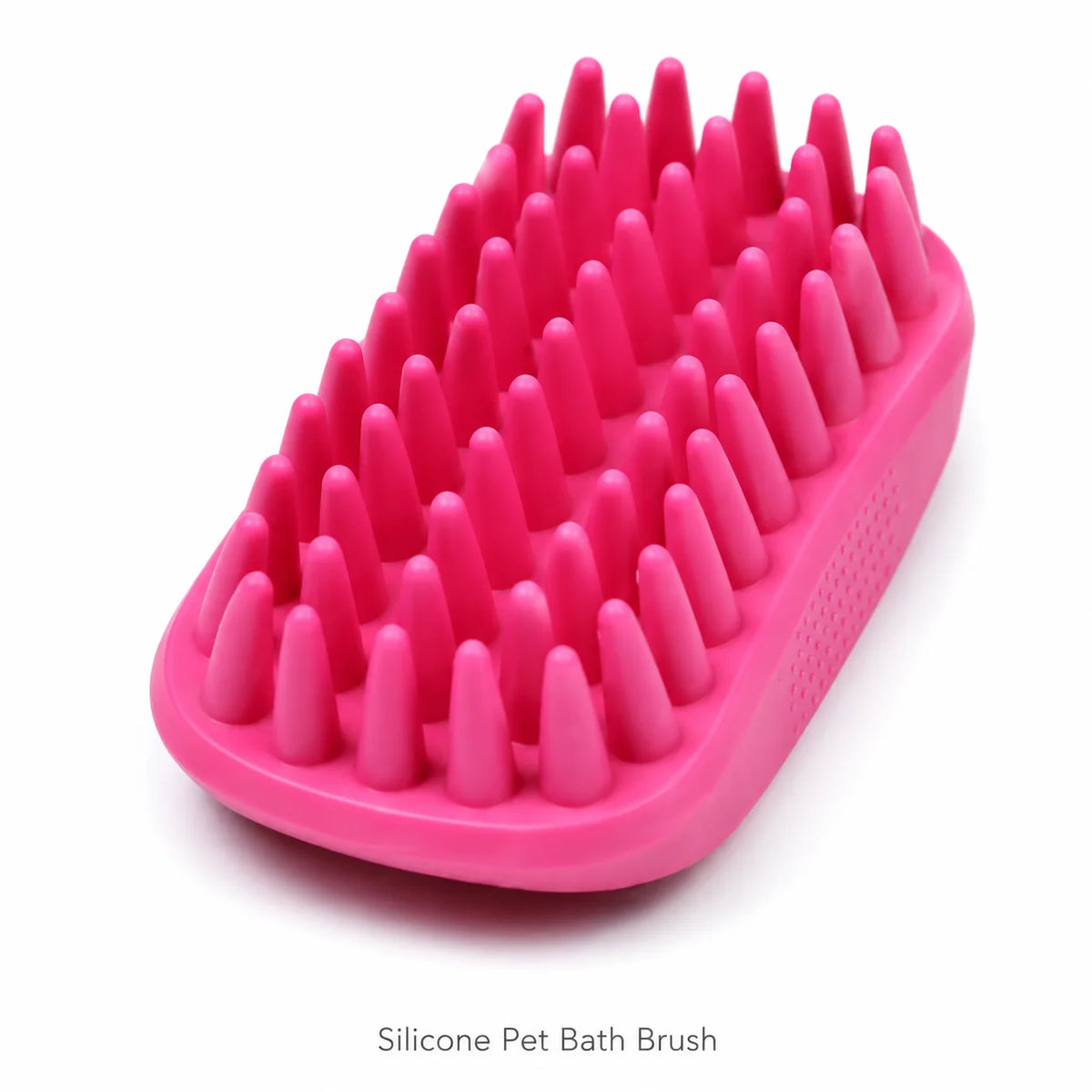 Pet Massage De-Shedding Brush, Soft Dog Bath Cleaning Scrubber, Hair Removal Grooming Tool for Pets