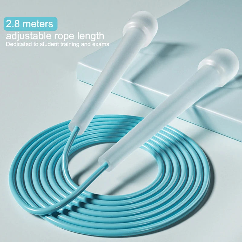 2.8M Kids Jump Rope Transparent Handle Racing Sports Equipment for Children's Physical Fitness Training