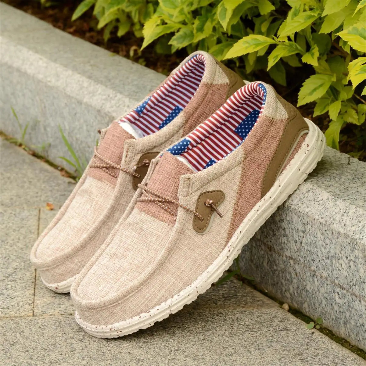 Men's Loafers Lightweight Comfortable Wide-Size Casual Sport Shoes for All Seasons Daily Wear Flat-Soled Men's Footwear