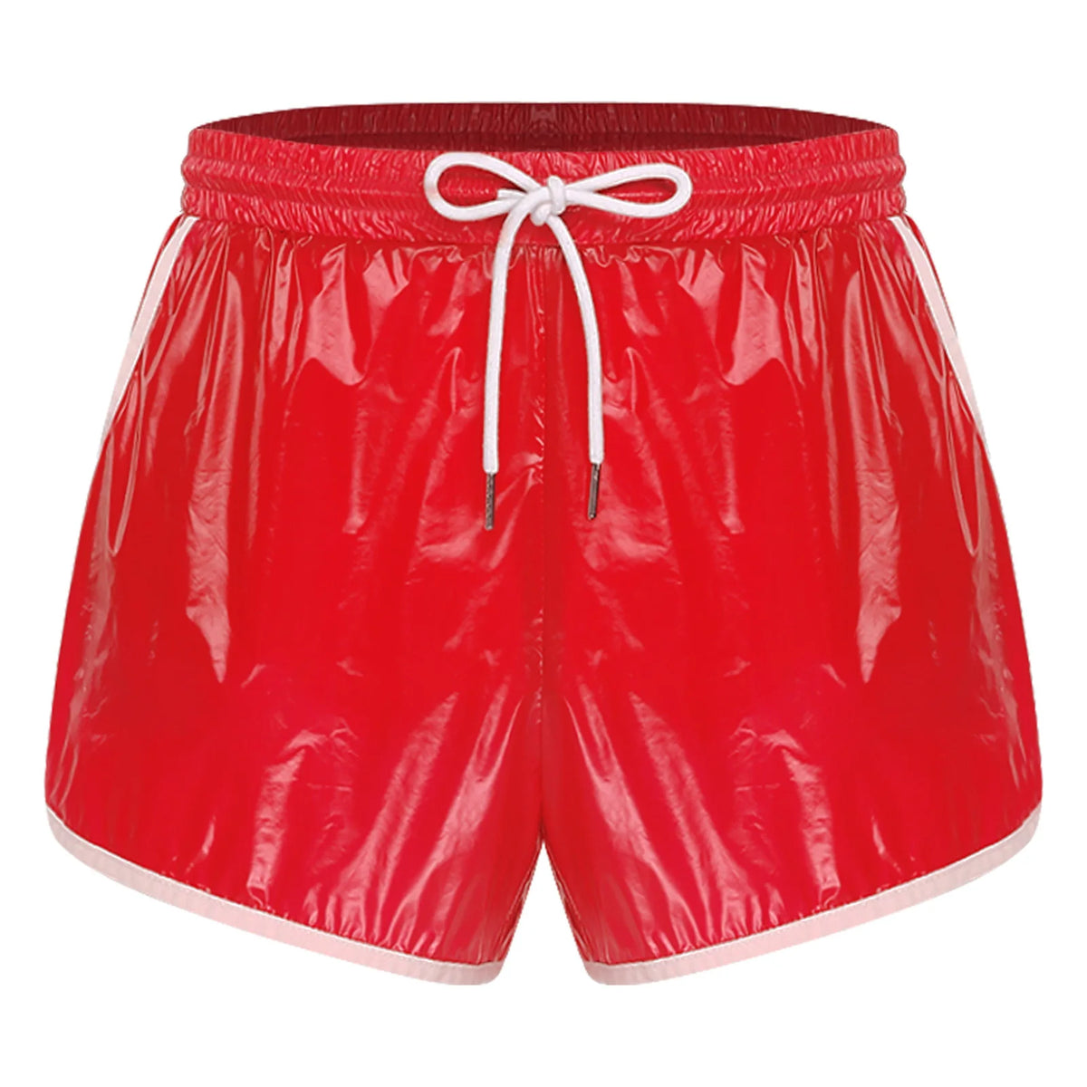 Swimwear Mens Waterpoof Shorts Swim Trunks Swimsuit Drawstring Seams Shorts with Pockets Swimming Bathing Suit Beachwear