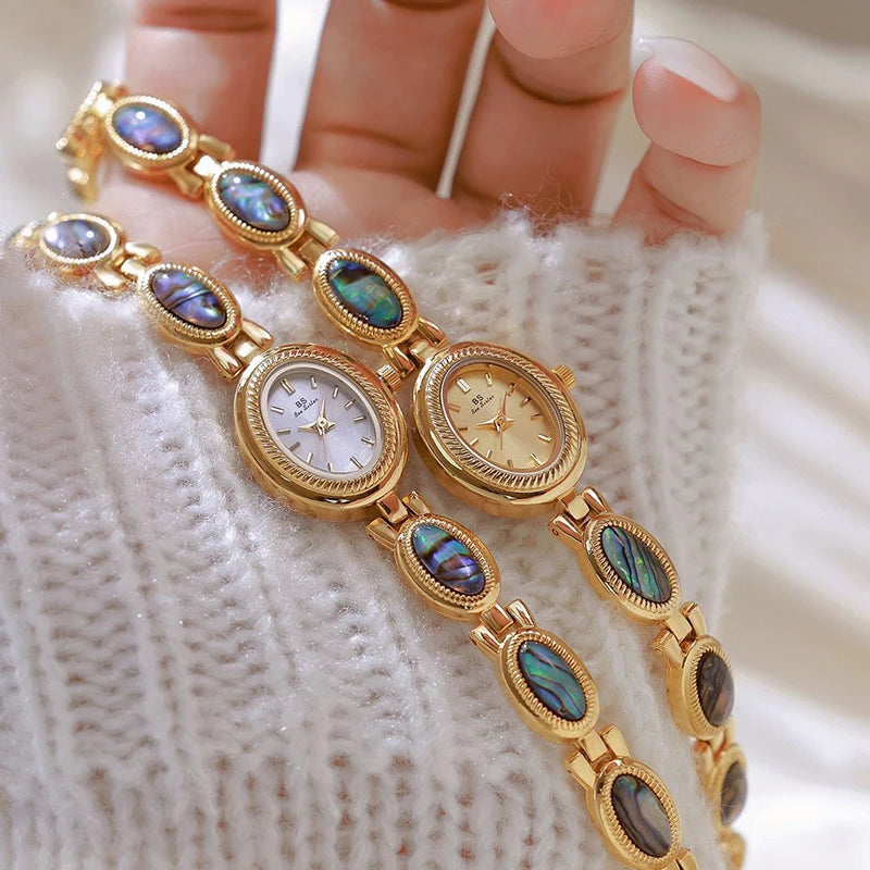 Top Brand Luxury Women Bracelet Watches Unique Design Fashion Elegant Ladies Wrist Watches For Female Clock Quartz Wristwatches
