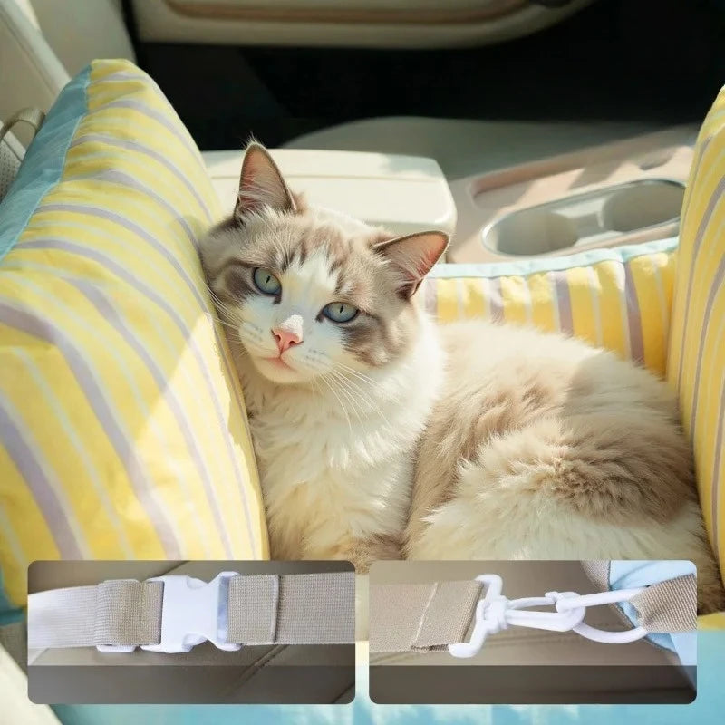 Car Pet for Outdoor Travel Small Dogs Cats Warm Nest Sleeping Dog Accessories for Small Dogs Cat Carrier