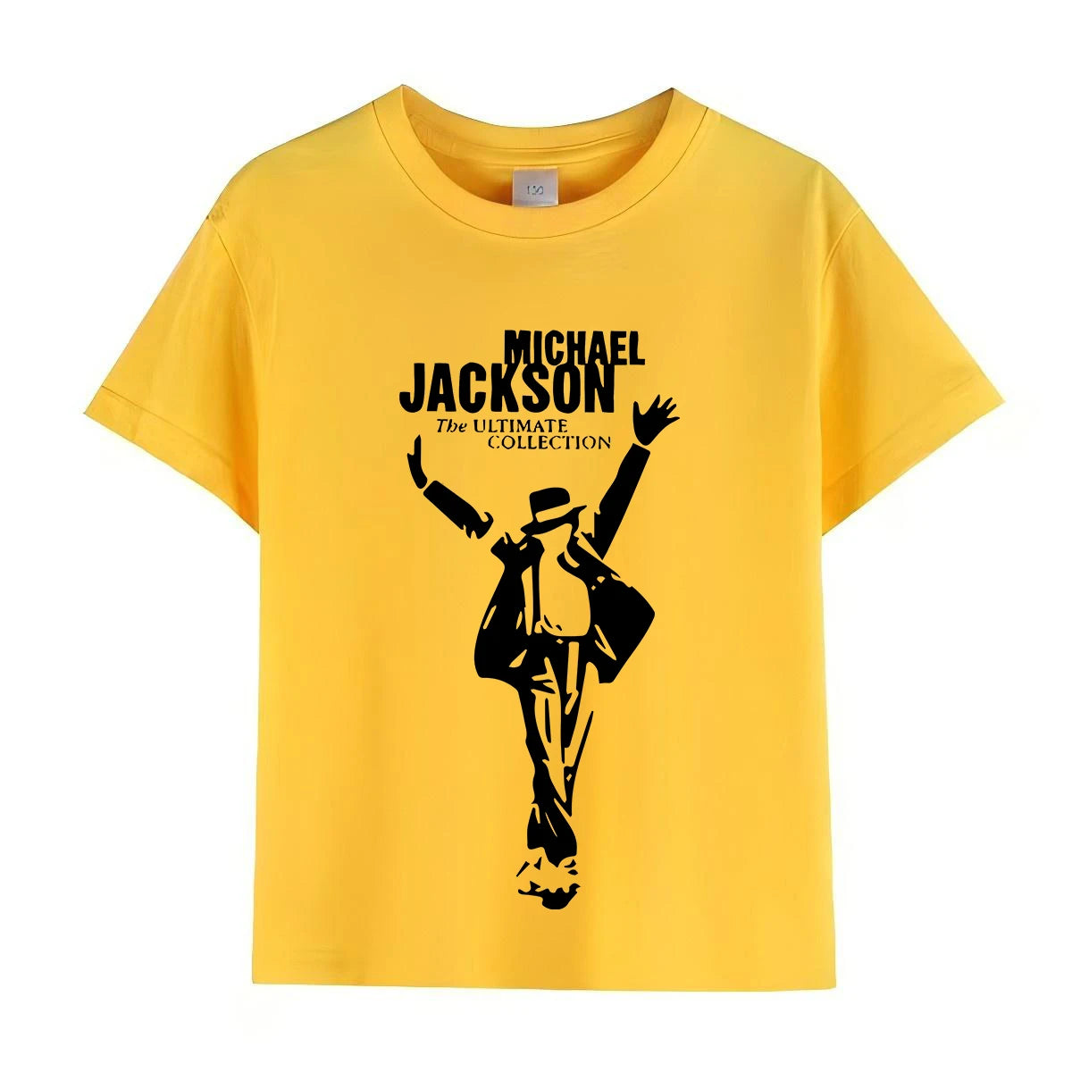 Kids Michael Jackson Rock N Roll T-Shirt Children's Fashion Crew Neck Top Summer Casual Clothes for Baby Boys And Girls