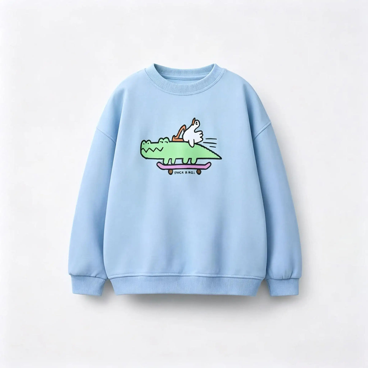 Cartoon Sweatshirts 1-6Years Old Kids Blue Crewneck Pullovers Printed Hoodie Outer Wear Boys Toddler New Design Spring Wear