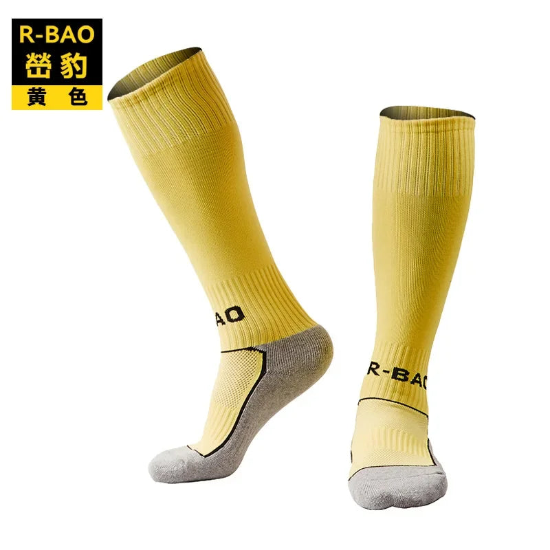 Kids Soccer Socks Boys Girls Knee High Long Sport Compression Football Socks Youth Big Children 3-7 8-13 Years Old