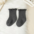 Kids Short Socks Ruffle Baby Girls Toddlers Cute Soft Cotton Sock Lace Flower Children School Uniform Socks For 0-8 Years