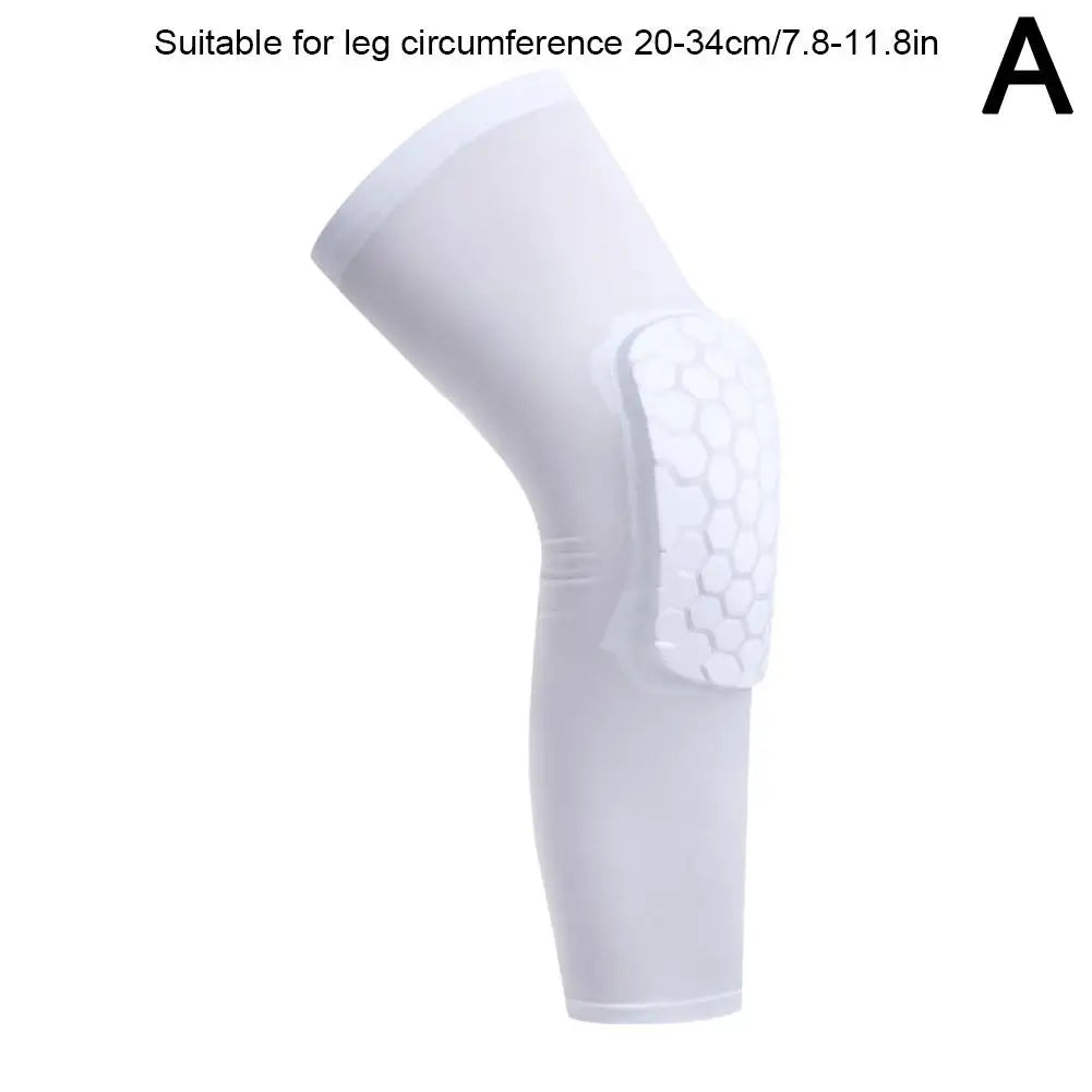 Kids/Youth Sports Honeycomb Compression Knee Pads Guards Protective Gear for Basketball, Football, Volleyball, Cycling