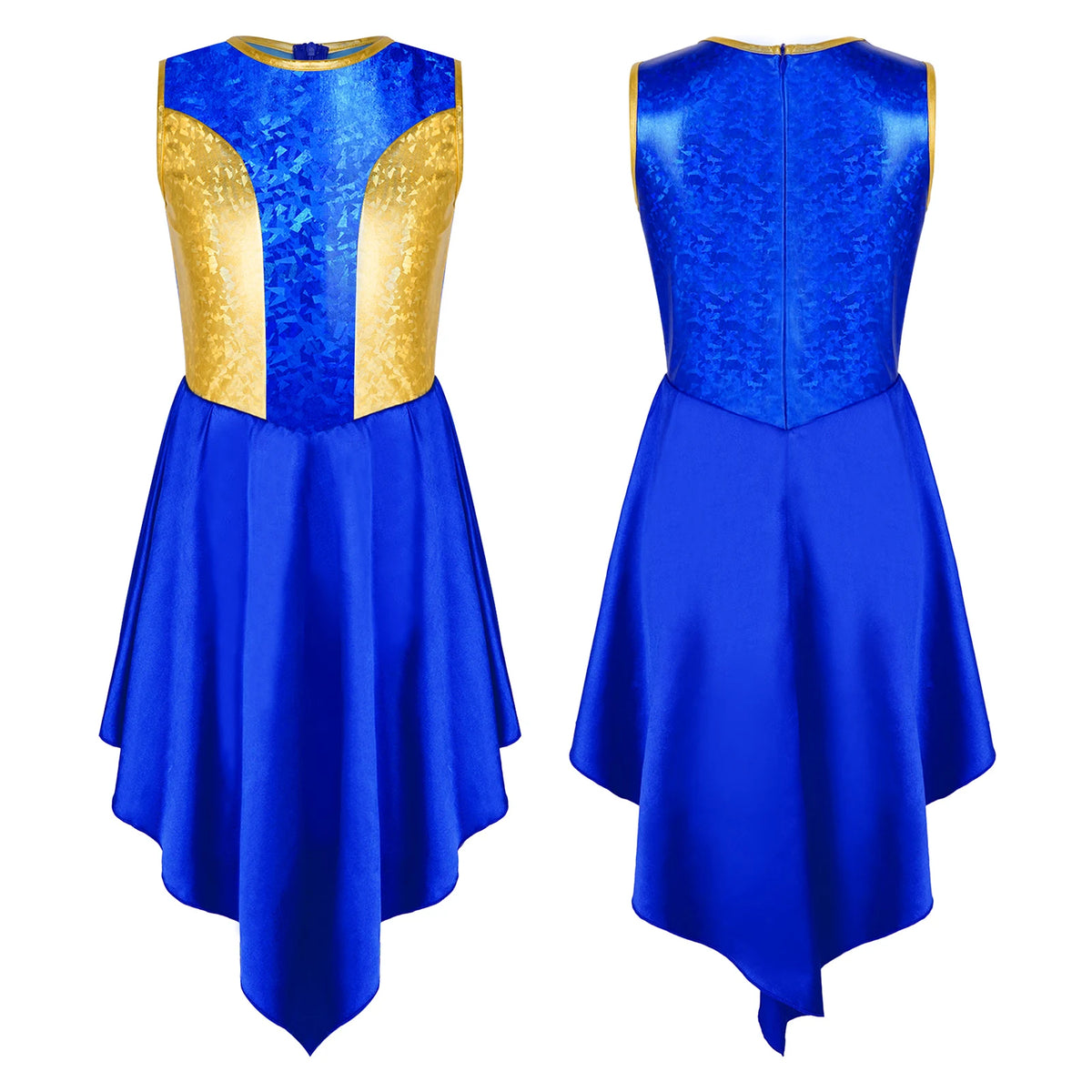Kids Girls Liturgical Praise Dress Lyrical Dance Performance Costumes Children Church Choir Worship Ballroom Dancing