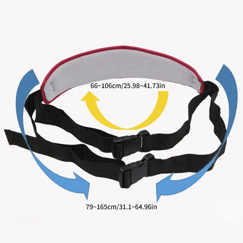 Kids Motorcycle Harness Non-Slip Children Seat Belt Adjustable Scooter Safety Belt With Reflective Driver Belly Strap For Riding