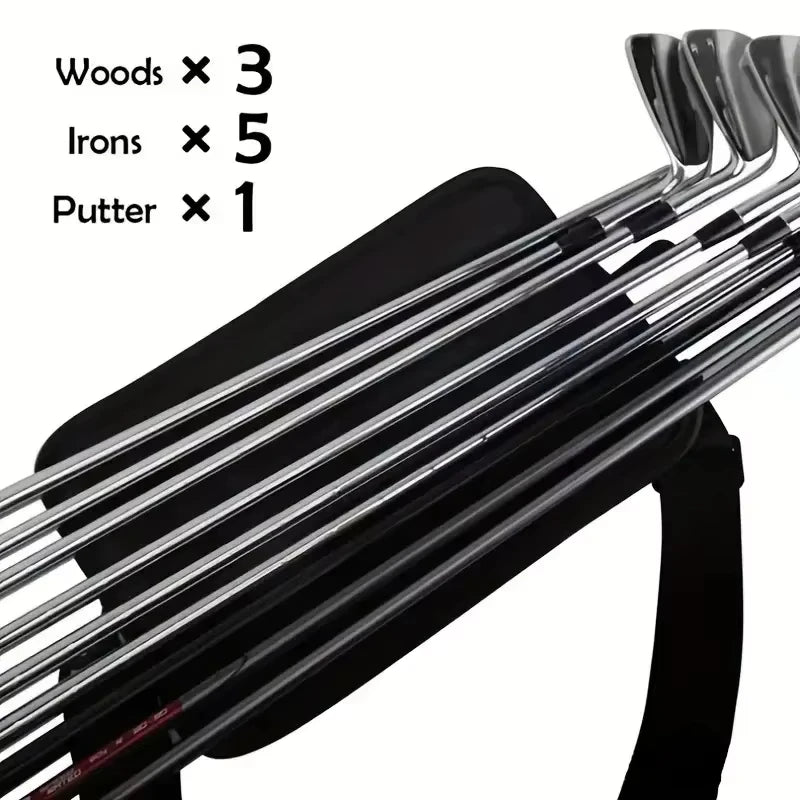 Golf Bags Men Stand Bag Mini Lightweight Carrier Bag Carry Driving Range Golf Training Case With Adjustable Shoulder Strap
