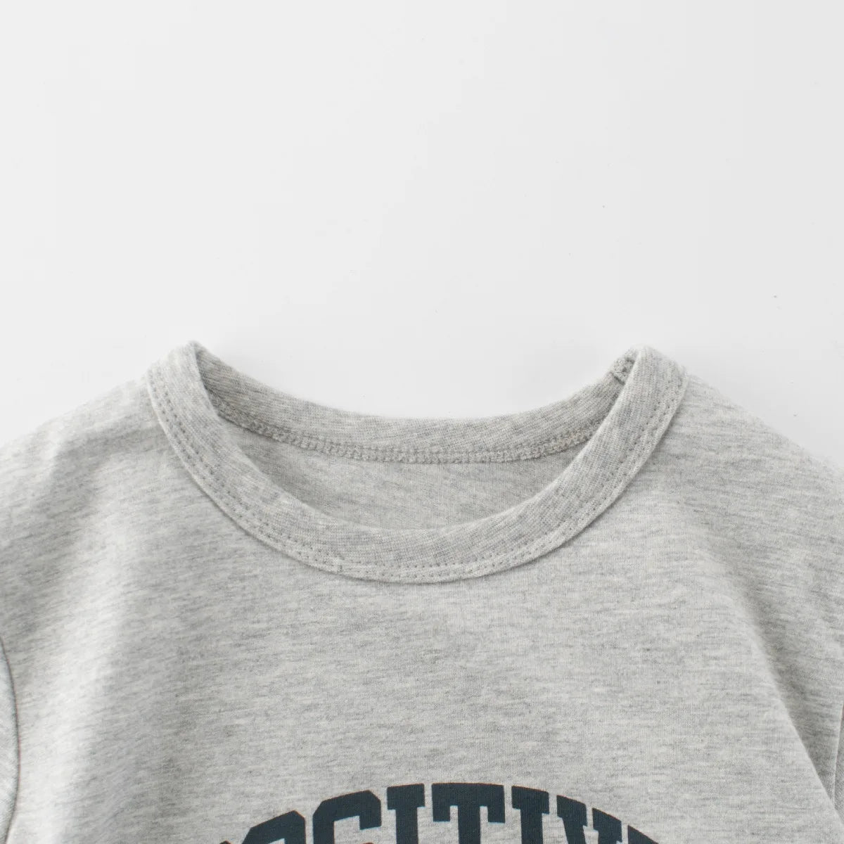2025 Children Clothing Set Boys Girls Bear Cartoon Short Sleeve Cotton Sweatshirt Set Kids Comfortable Casual Outdoor Outfit