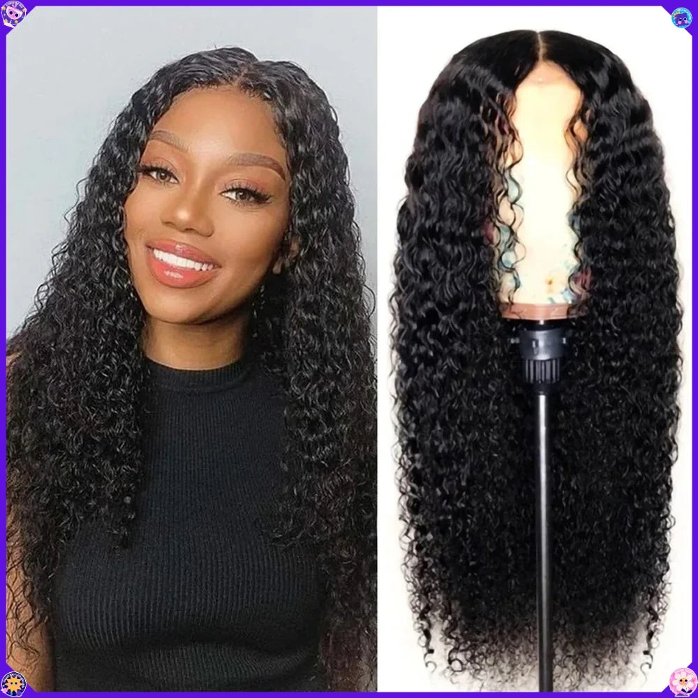 Women's Wave Synthetic Wig, Natural Black, Easy to Care for, Suitable for Most Women's Wigs, Party Wigs, Daily Dress Wigs