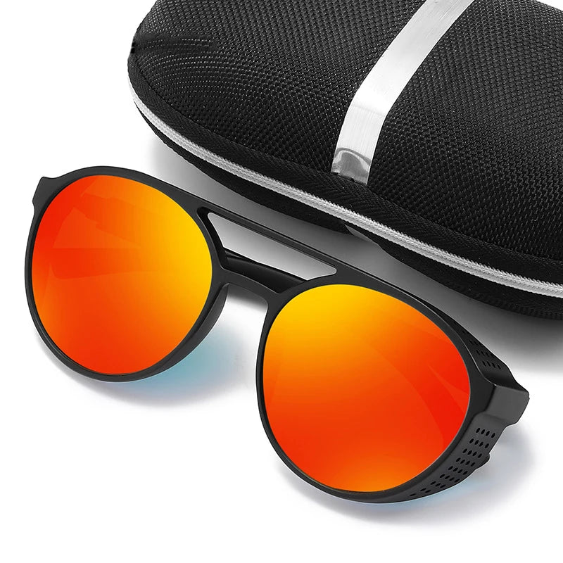 Men Women Polarized Sunglasses Round Sunglasses Driving Glasses Outdoor Fishing Glasses Cycling Goggles gafas de ciclismo hombre