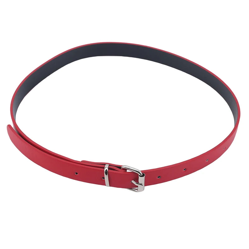 New Style Fashion Children Leather Belts Design Alloy Pin Buckle Boys Girls Kid Casual Waistband Jeans Adjustable Men's Belt