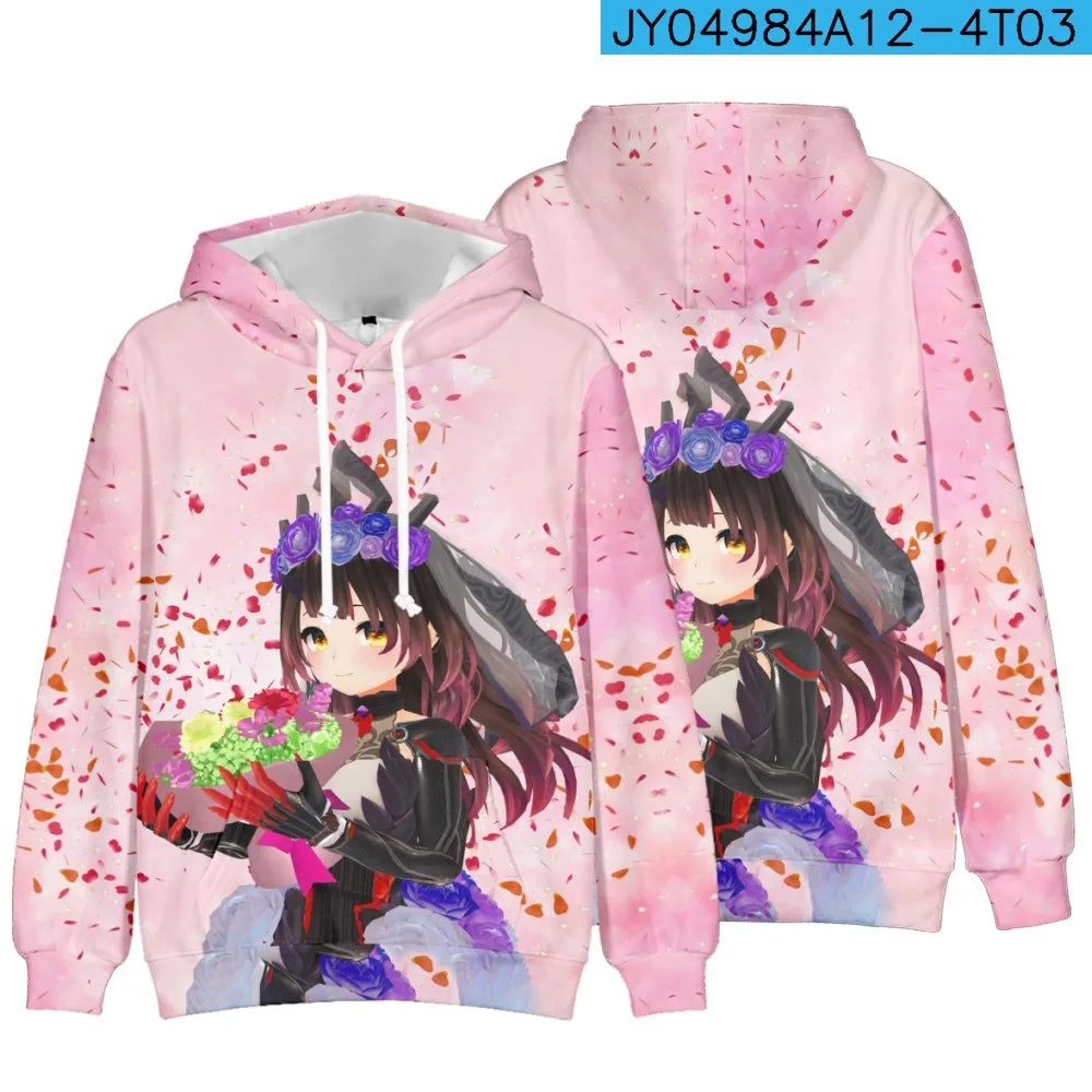 Hoodie Men Anime Creepypasta Hoodies Women Men Sweatshirt Streetwear Y2k Ticci Toby Cosplay Clothes Oversized Hooded Jacket