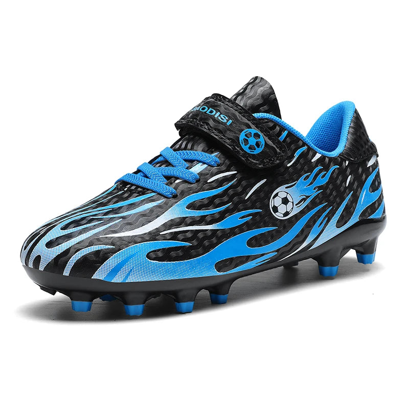 Children's Soccer Shoes Lightweight Football Sneakers Kids Sports Shoes Outdoor Non-Slip Futsal Shoes Boys Girls Training Shoes