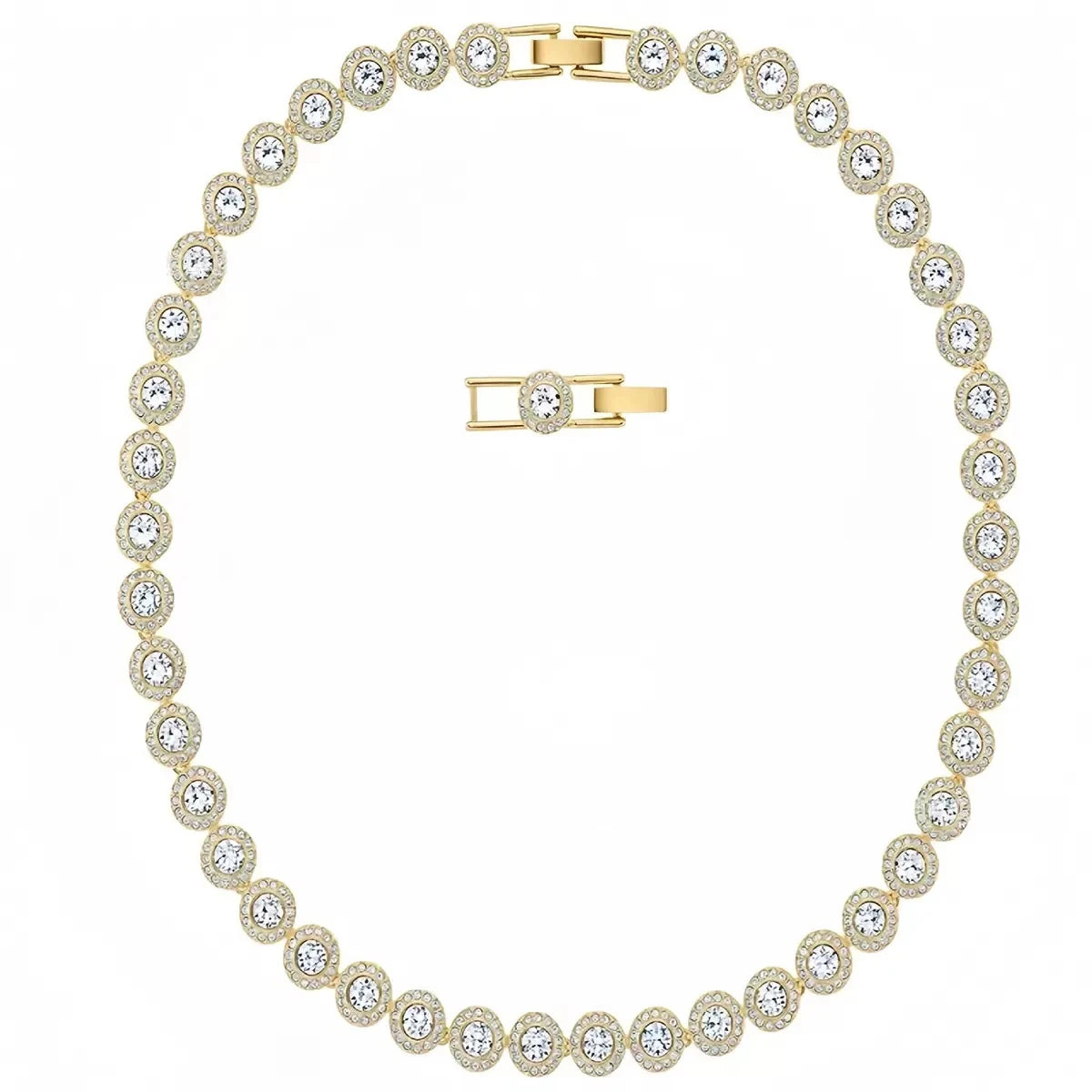 Luxury Jewelry for Women, Fashionable Colored Gemstone Necklaces, Bracelets, Earrings, Banquet Party Gift