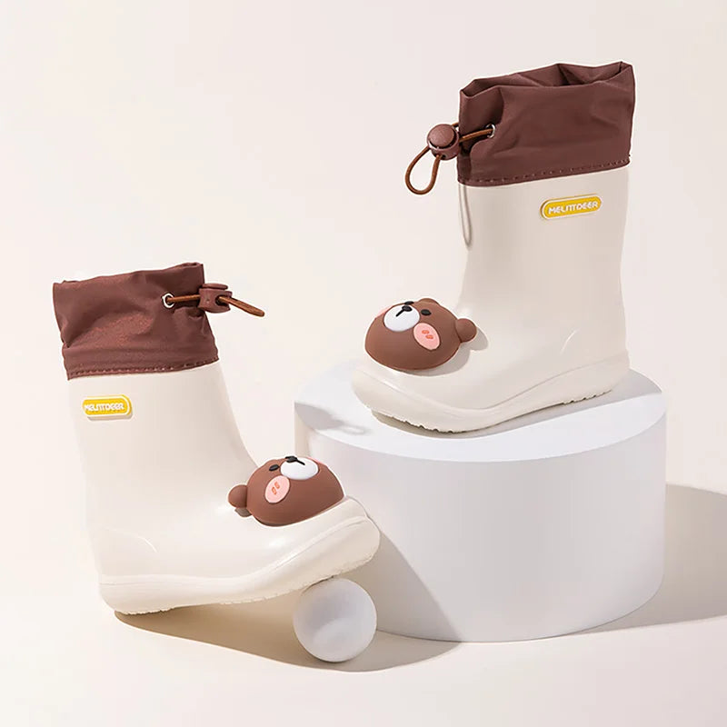 MELITTDEER Kids Rainboots - Waterproof Rain Boots For Boys And Girls,  Ideal For Rainy Days, Water Play