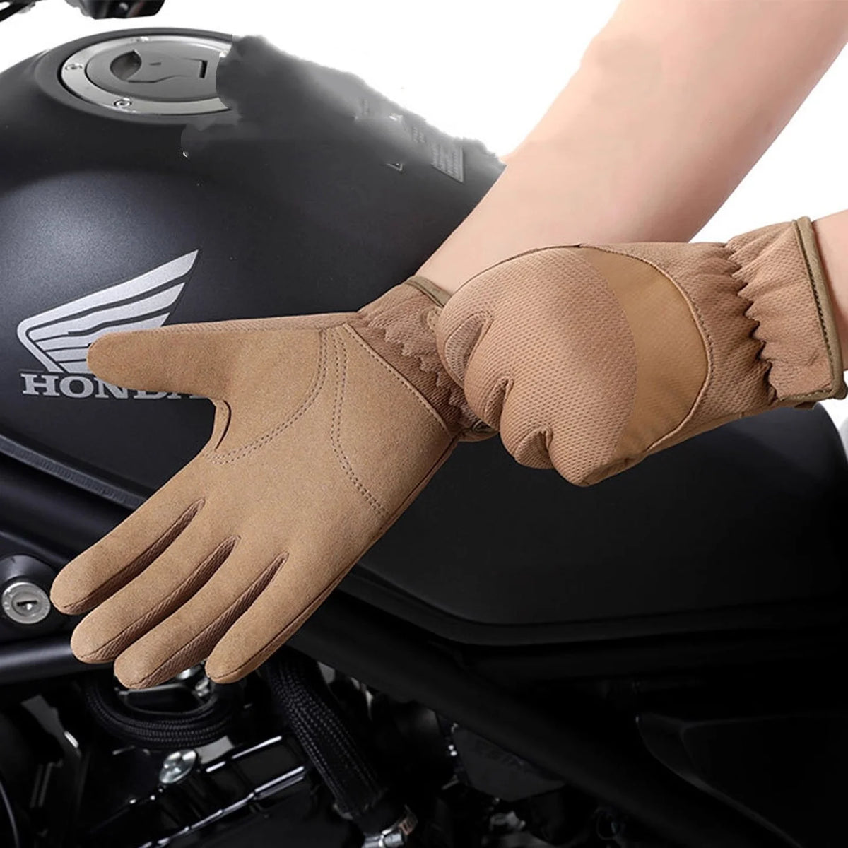 Men's Full Finger Touchscreen Gloves Durable For Cycling Camping Hunting Outdoor Adventures,Flexible and Comfortable