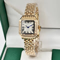 Luxury Women's Watches Elegant Luxury Gold Watch for Women Quartz Waterproof Wristwatches Ladies Relojes Para Mujer Without Box