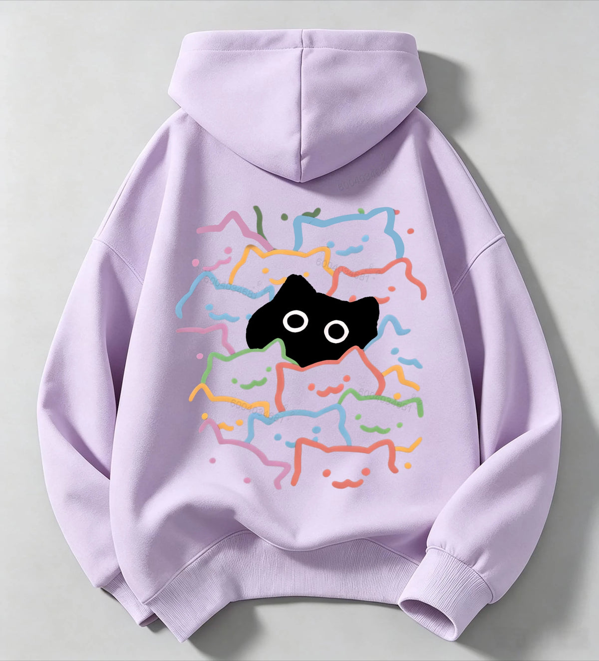 Spring, Autumn and Winter Children'sComfortable Hooded Sweatshirt-Boys' and Girls' Casual FestivalCartoon Print Pullover Sweater