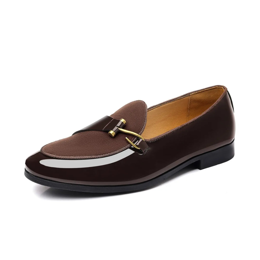 Men's Casual Business Loafers High Quality Luxury Leather Shoes for Men Fashion Elegant Slip on Dress Shoes Outdoor Drive Shoes