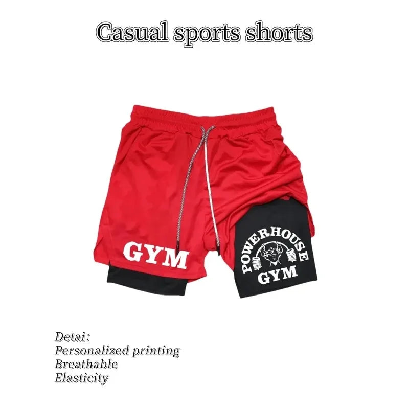 Men'S Casual Sports Shorts Breathable Quick-Dry Elastic Lightweight Comfortable for Running Outdoor Activities Outdoor Sports