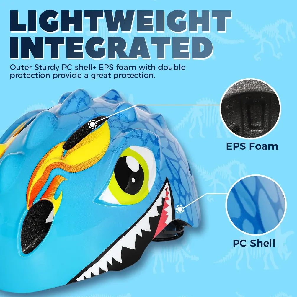 Kids Bicycle Helmet Child Sports Safety Cycling Protection Knee Elbow Pad Sets Balance Bike Roller Skating Helmet Guard