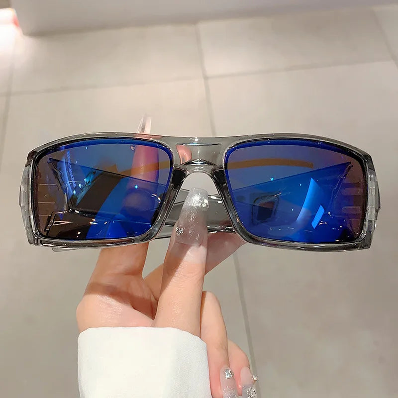 Sunglasses Cool for Women Luxury Men Outdoor Sports Sun Glasses Fashion Wrapped Round Trend Brand Design Shade Eyewear