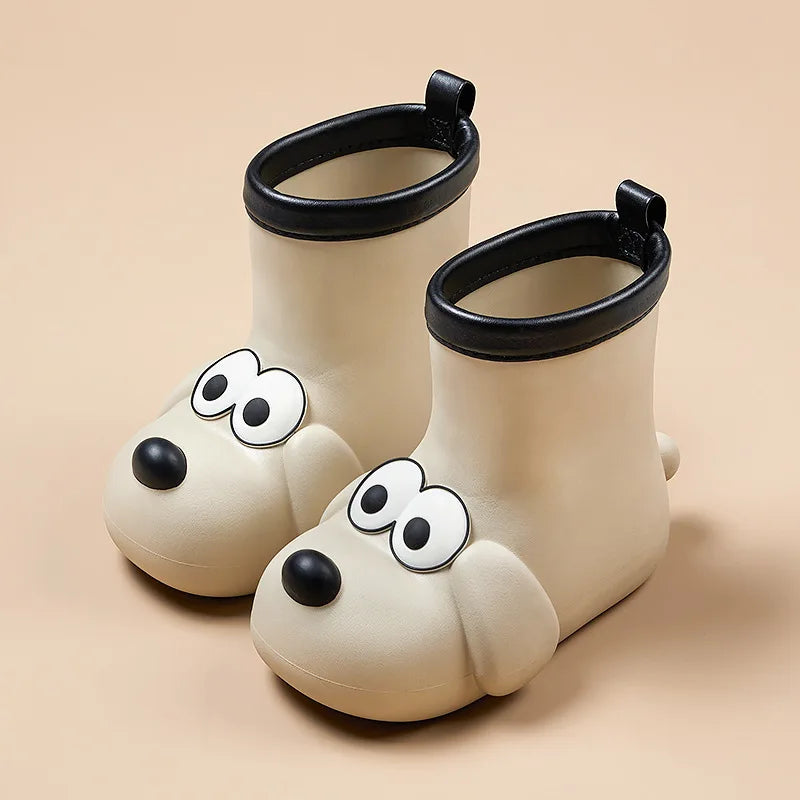 2026 New Kids Rain Boots Waterproof Mid Calf Rain Shoes For Boys Girls Toddler Non Slip Wear Resistant Lightweight Outdoor Boot
