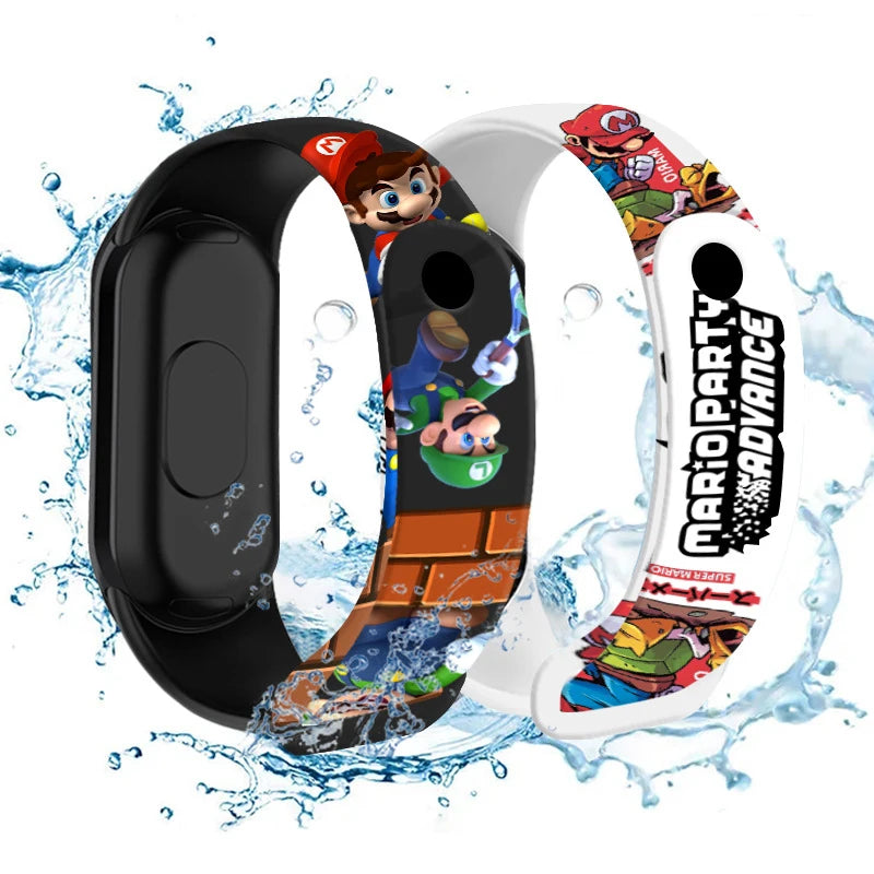 LED Watch for Kids Touch Screen Digital Wristwatch Silicone Strap Children Sports Watch Student Gift