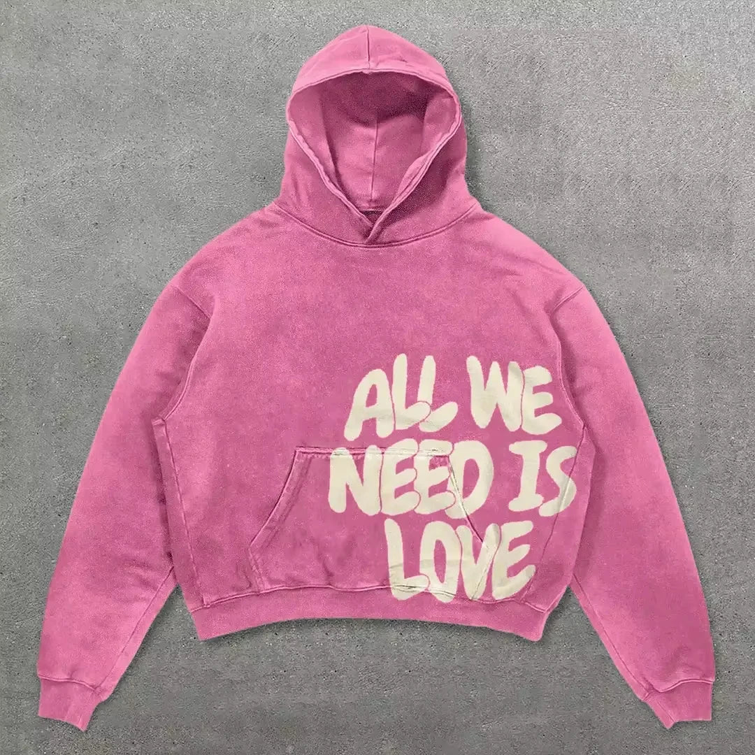 Hoodie Y2K Sweatshirt Mens Womens Hip Hop Letter Graphic Print Oversized Hoodie New Harajuku Gothic Pullover Hoodie Clothes Kids