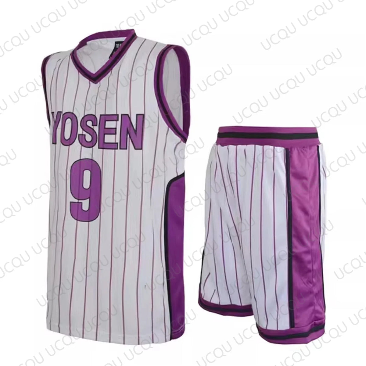 Anime Kuroko no Basket Basuke Cosplay Jersey Sets GAKUEN School Uniform Aomine Daiki Basketball Sportswear T Shirt Shorts Suits
