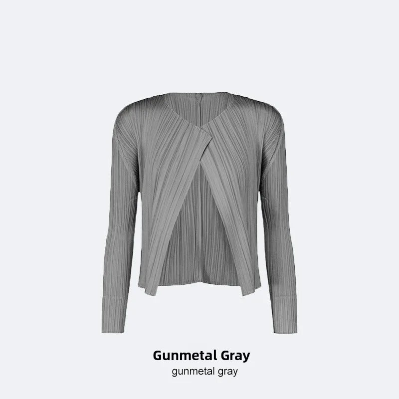 Qingbei Women's Slim Fit Short Outerwear Folded Sun Protection Light Design Fashionable Air Conditioning Cardigan Polyester L...