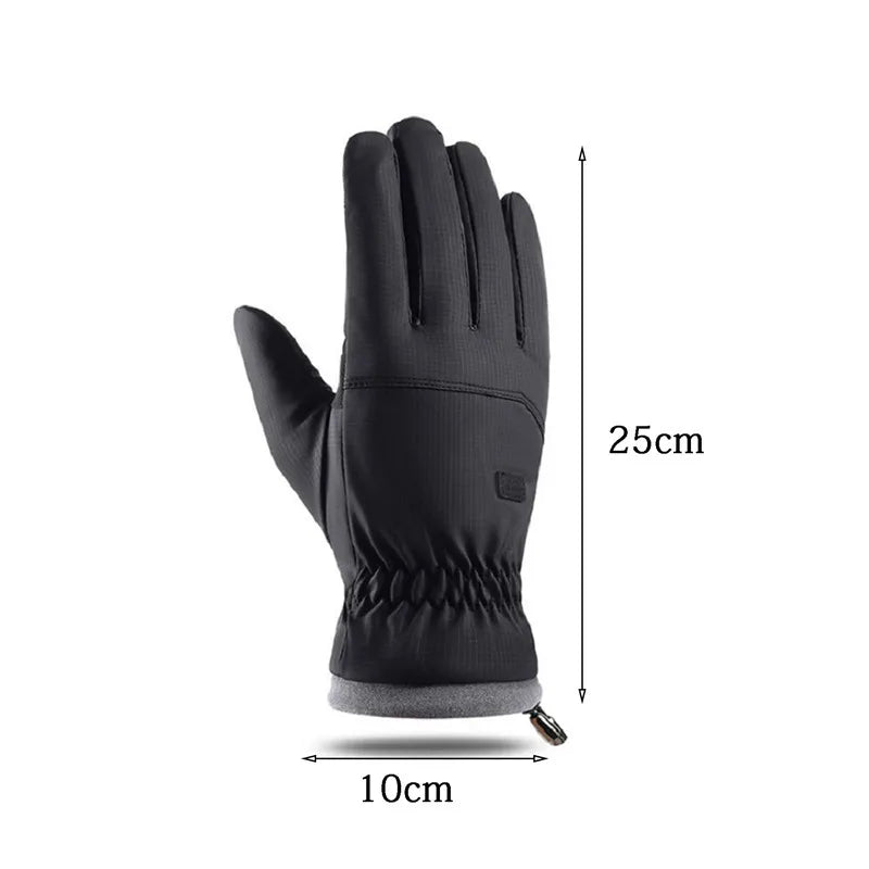 Men Ski Gloves Winter -20 Degrees Cold-proof Windproof Waterproof Keep Warm Anti Slip Light Soft Comfortable Male Gloves
