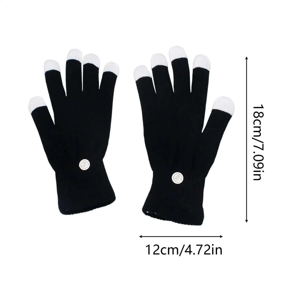 LED Gloves Adjustable 7-Colors Cool Tools LED Gloves for Boys for Performance Christmas Boy Stocking Stuffers Dad Girls Teen