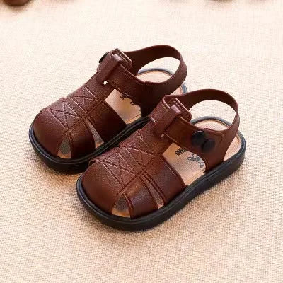 Kids Sandals Summer Baby Boys Beach Sandals Fashions Solid Color Infant Girls Sneakers