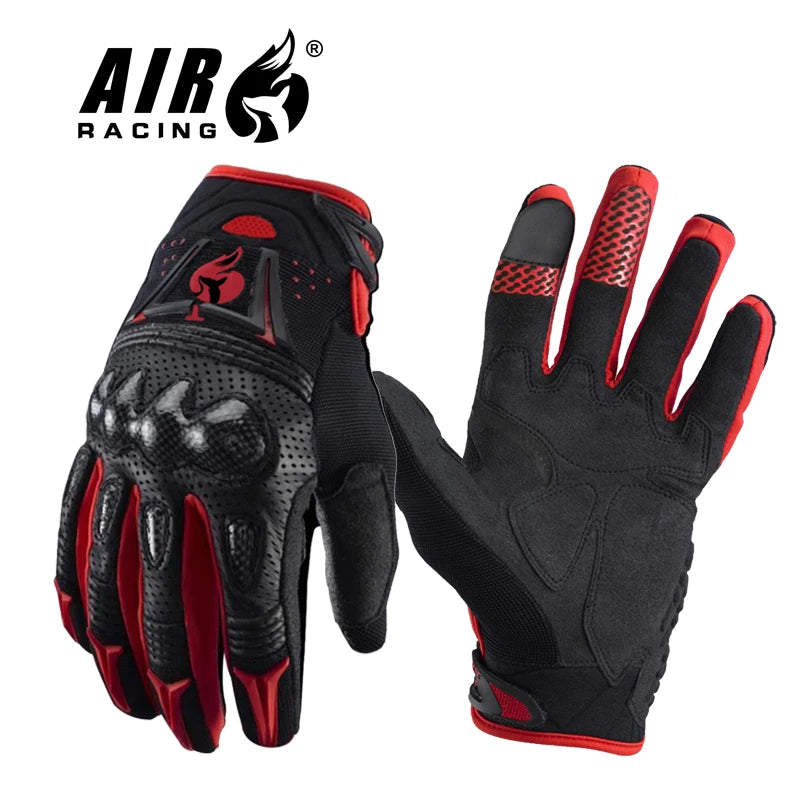 AIR Bomber Gloves Motocross Guantes MX BMX Dirt Bike Off-road Moto Enduro Riding Cycling ATV UTV Luvas For Men Touch Screen
