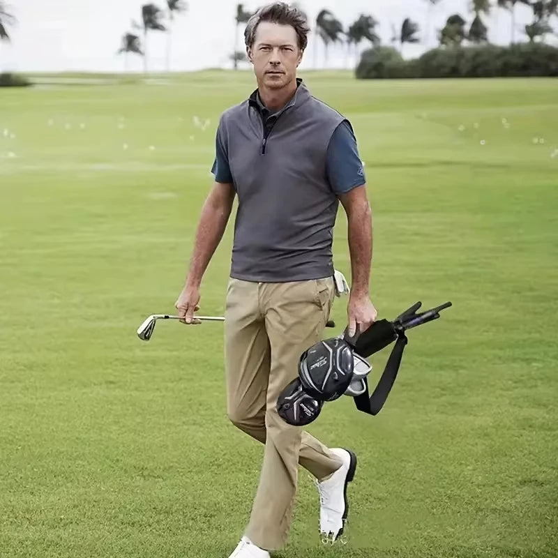 Golf Bags Men Stand Bag Mini Lightweight Carrier Bag Carry Driving Range Golf Training Case With Adjustable Shoulder Strap