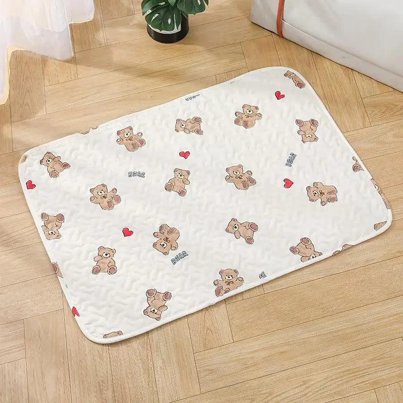 Soft Comfort All Season Pet Sleeping Mat Indoor Rest Cushion Bed for Dog Cat Puppy Kitten Small Daily Use