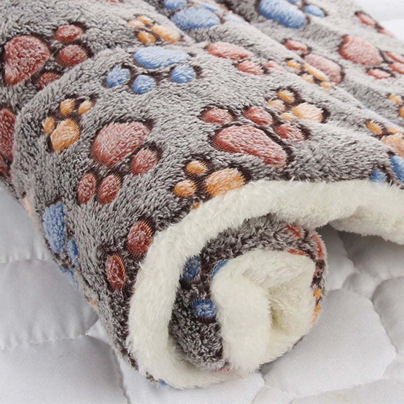 1pc Double-sided Pet Mat - Short Plush Pet Bed - Cat - Dog - Cute Pet Mat - Blanket - Warm Kitty Mat - Cat Sofa Bed