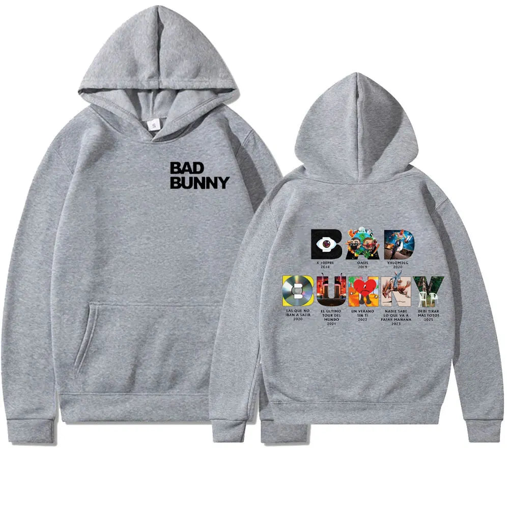 DTMF Bad Bunny Album Hoodie Men Women Oversized Pullover Hoody Sweater New in 2025 Long Sleeve Fashion Casual Sweatshirt Unisex