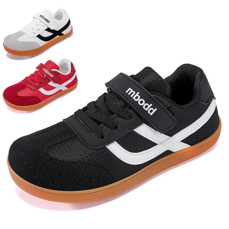 Children's Sports Shoes Children's Zero-drop Wide-toed Barefoot Sports Shoes Boys/girls Simple Dance Shoes Walking Shoes