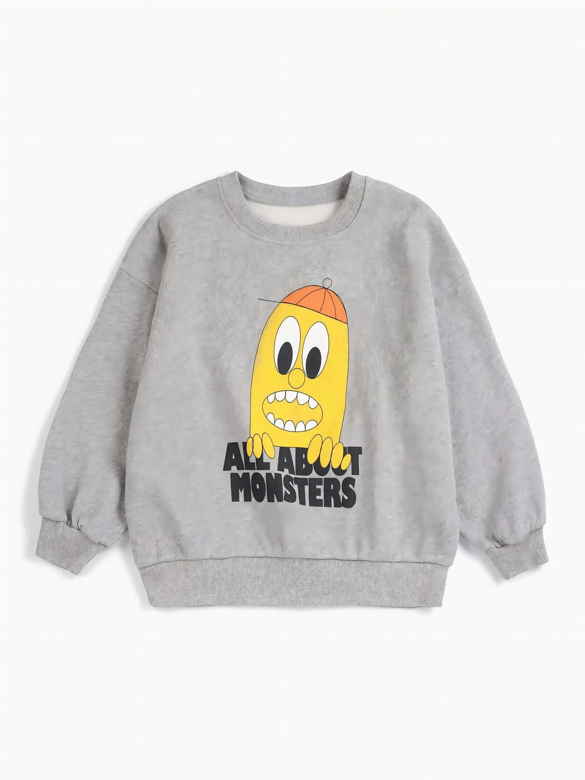 Kids Sweatshirt 2026 Winter New Fashion Plus Fleece Warm Boys and Girls Hooded Sweatshirt Cotton Crew Neck Long Sleeve T-Shirt