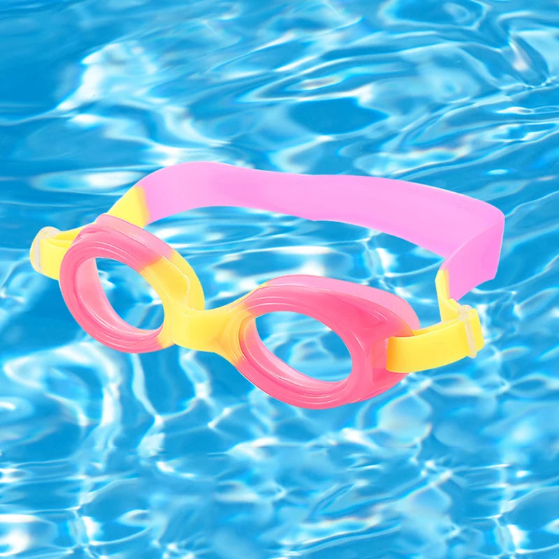 Kdis Baby Children Soft Silicone Swim Goggles Glasses Swimming Pool Training Water Sports Diving Surfing Waterproof Eyewear New