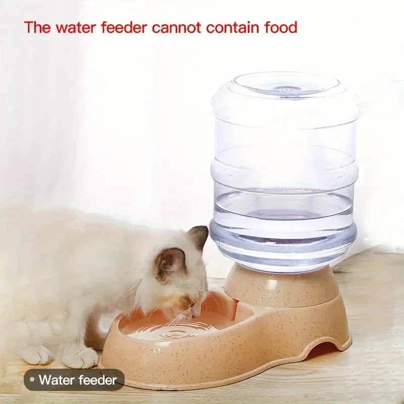 Pet Dog and Cat Water Feeding and Feeder Can Be Large Capacity Automatic Water Storage Water Feeder and Feeder